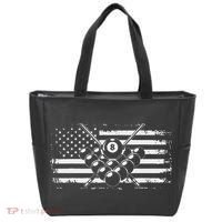 Billiards Pool Billiards American Flag Gift Tote Bag thumb 0