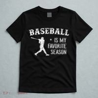 Baseball Players Baseball Is My Favorite Season T-Shirt thumb 5