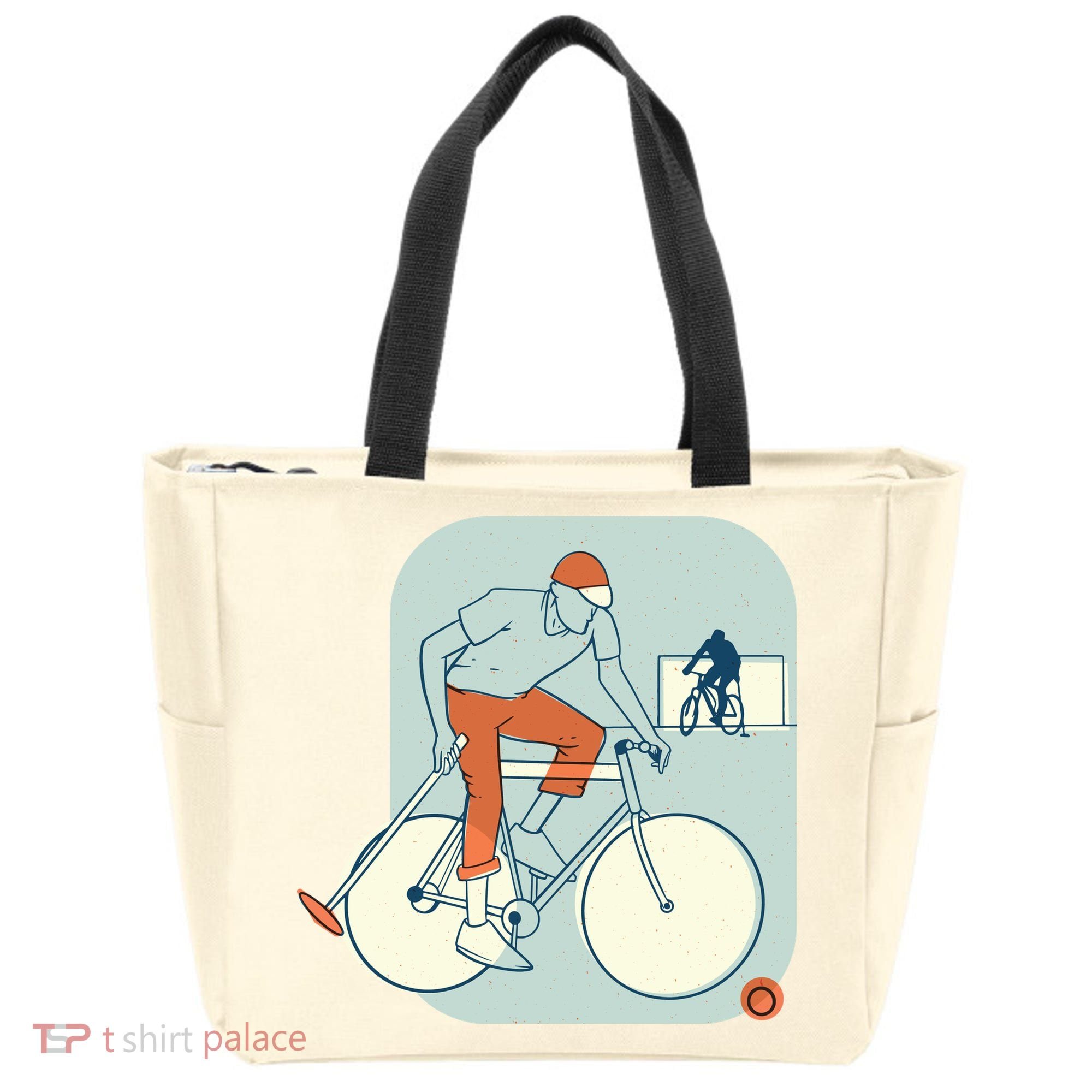 Bike Polo Tote Bag