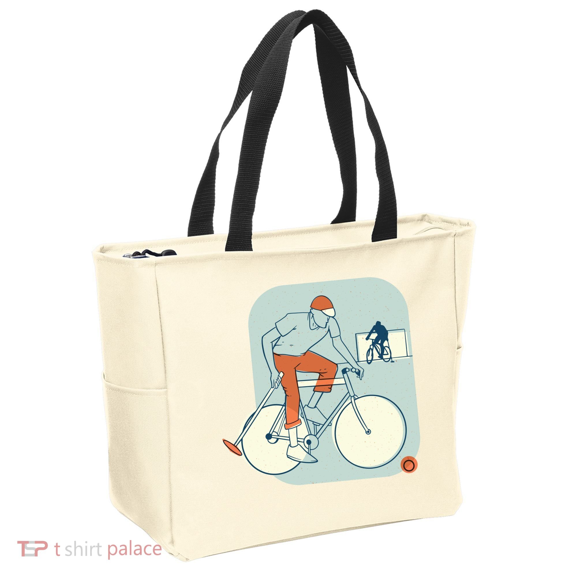 Bike Polo Tote Bag