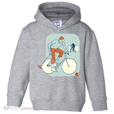 Bike Polo Toddler Hoodie