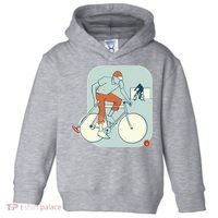 Bike Polo Toddler Hoodie thumb 0
