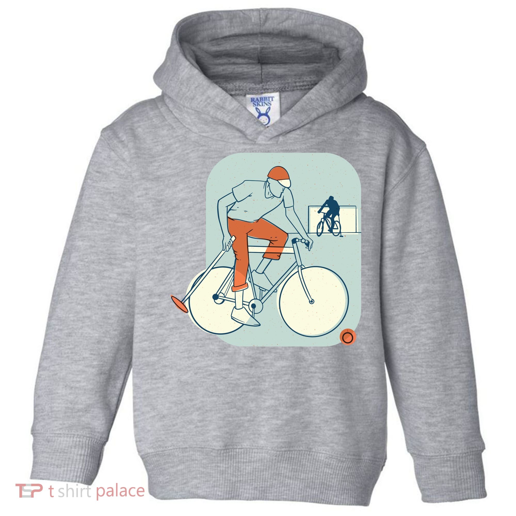 Bike Polo Toddler Hoodie