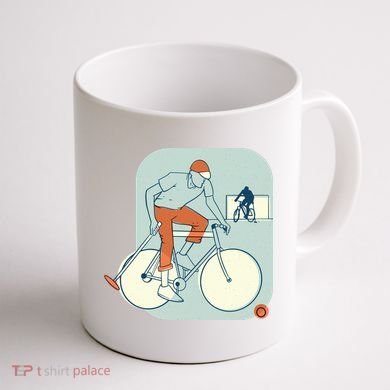 Bike Polo Coffee Mug back