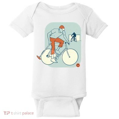 Bike Polo Baby Bodysuit