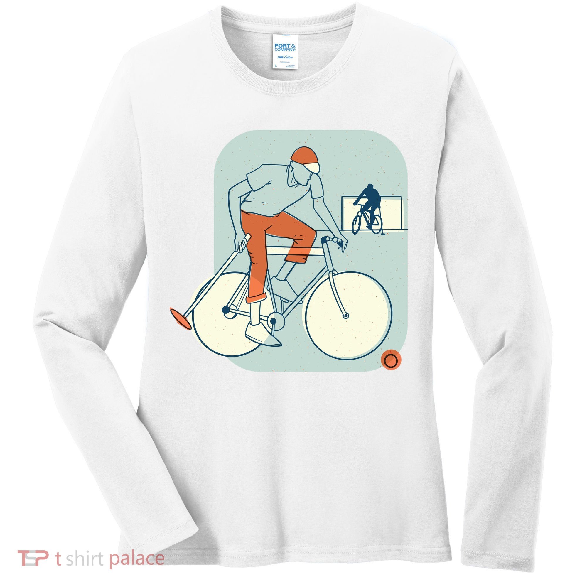 Bike Polo Women's Long Sleeve Shirt