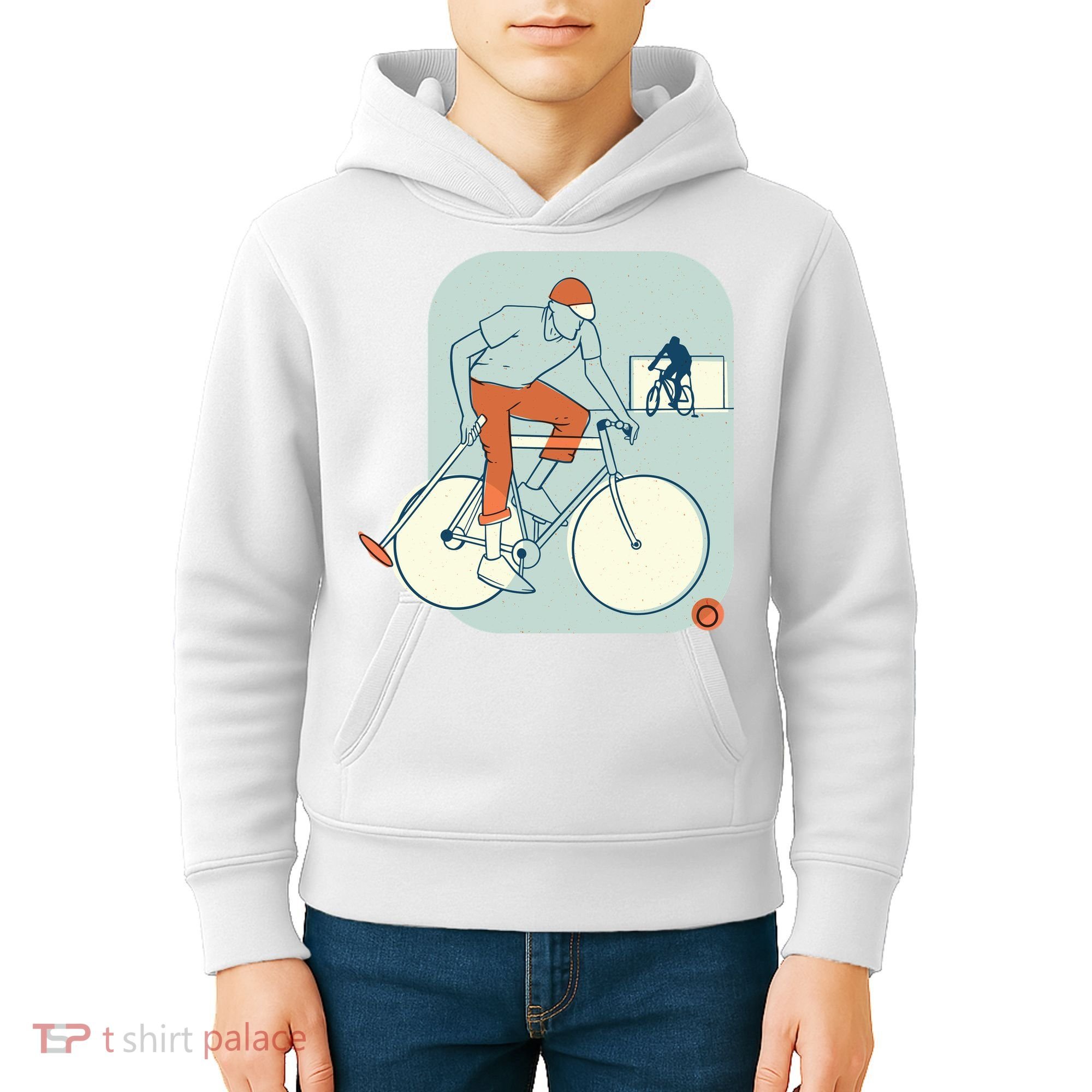 Bike Polo Kids Hoodie