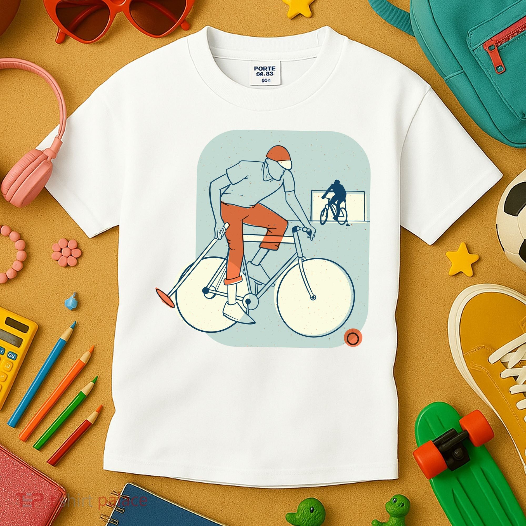 Bike Polo Kids T-Shirt