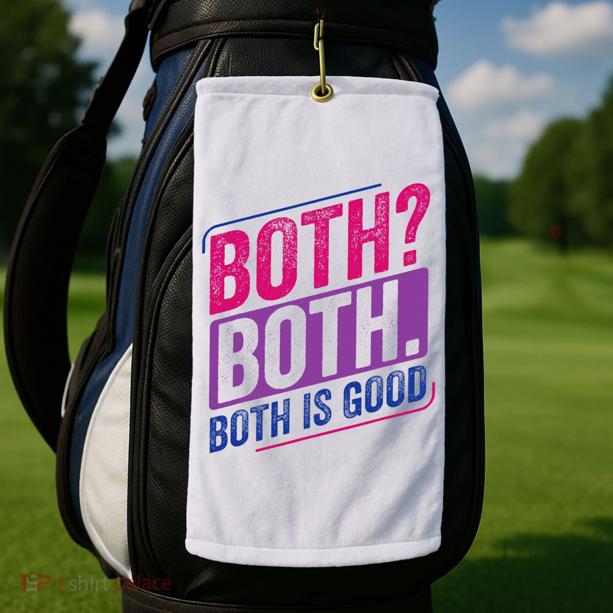 Bi Pride Bisexual Bisexuality Bi Flag Golf Towel