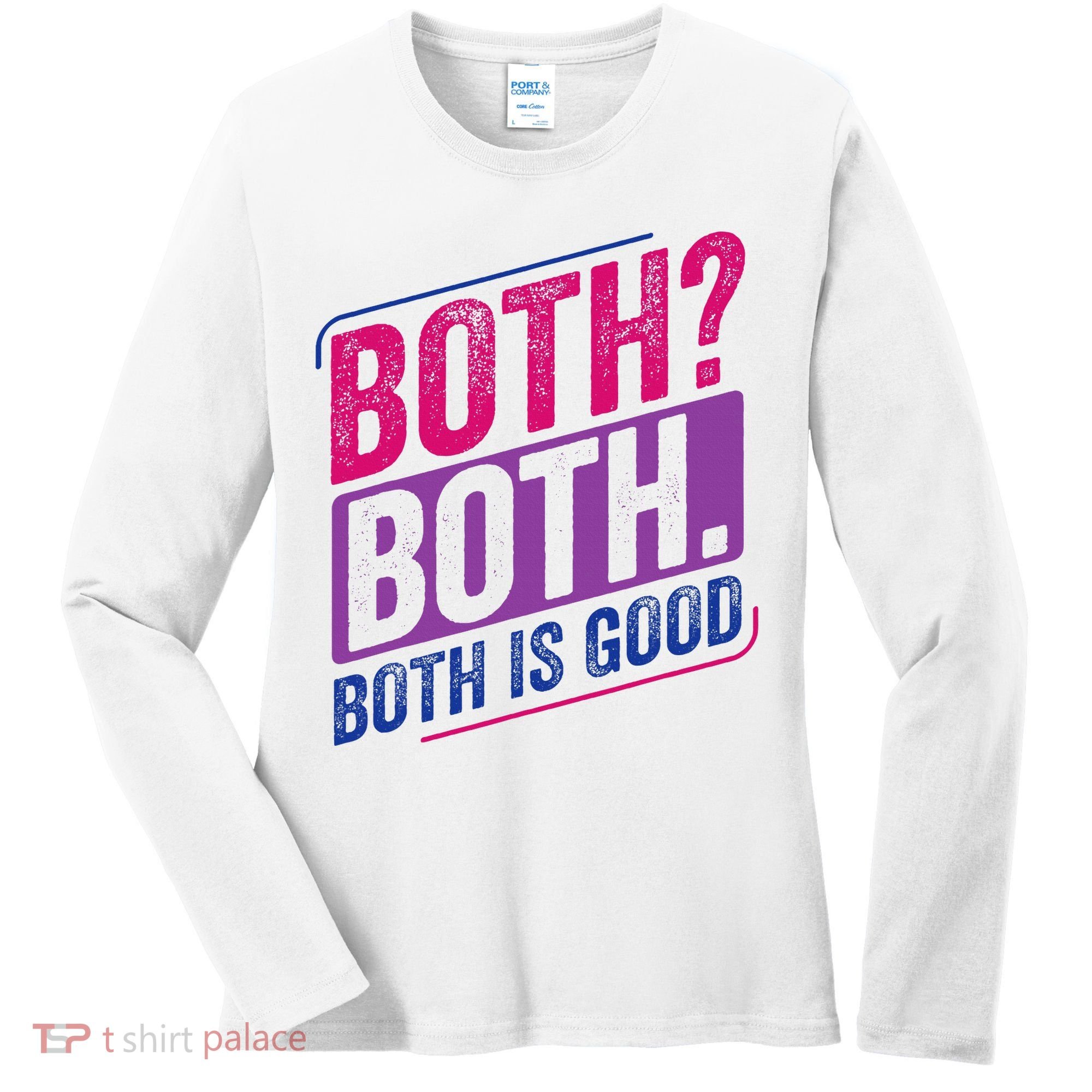 Bi Pride Bisexual Bisexuality Bi Flag Women's Long Sleeve Shirt