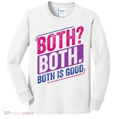 Bi Pride Bisexual Bisexuality Bi Flag Kids Long Sleeve Shirt