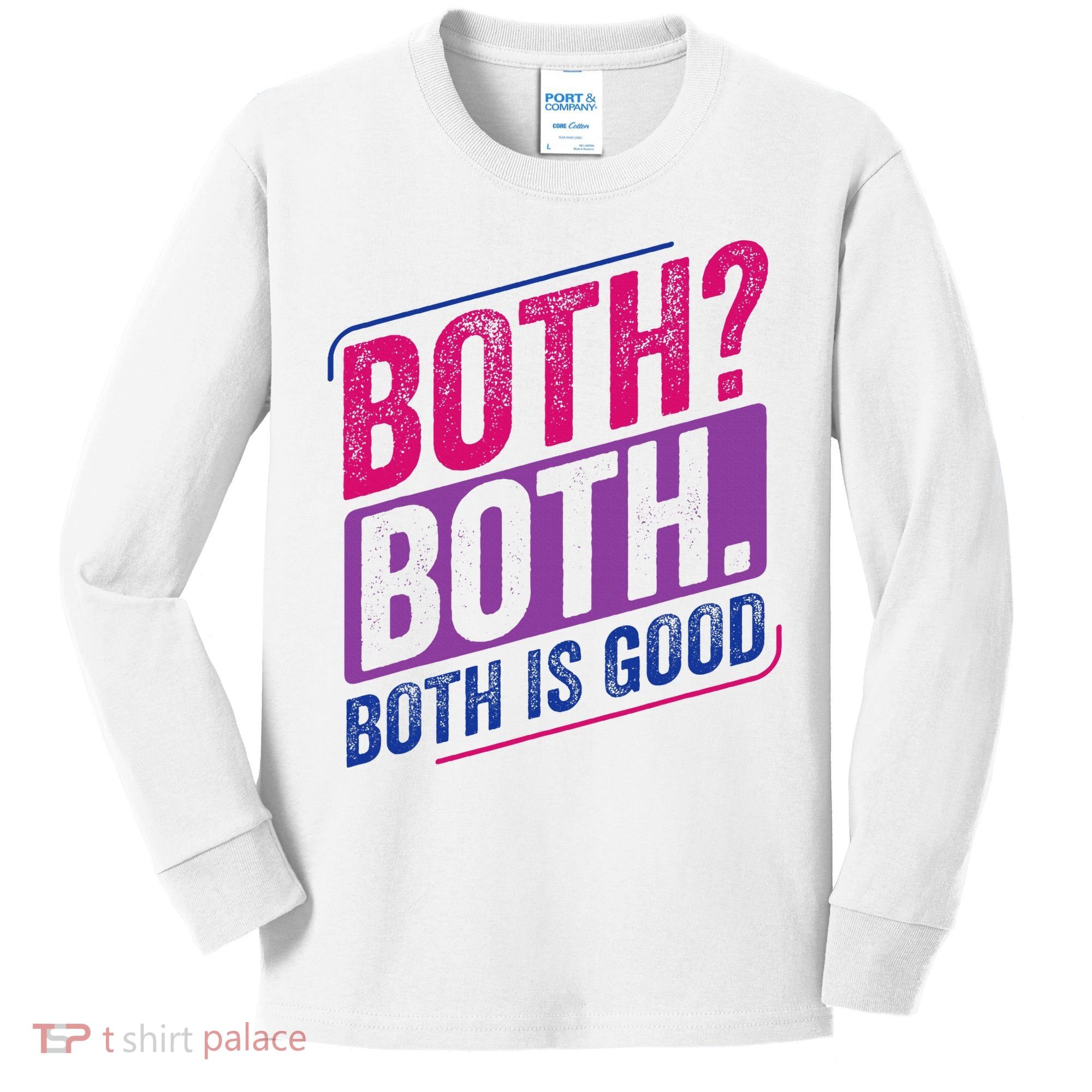 Bi Pride Bisexual Bisexuality Bi Flag Kids Long Sleeve Shirt