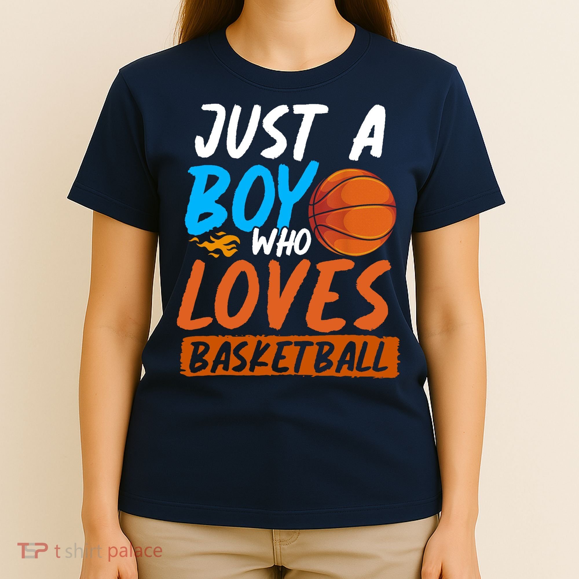 Basketball Player Boy Sport Basketball Lover Basketball T-Shirt