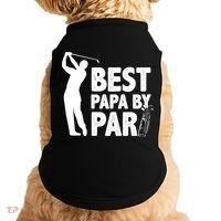Best Papa By Par Fathers Day Golf Doggie Tank thumb 0