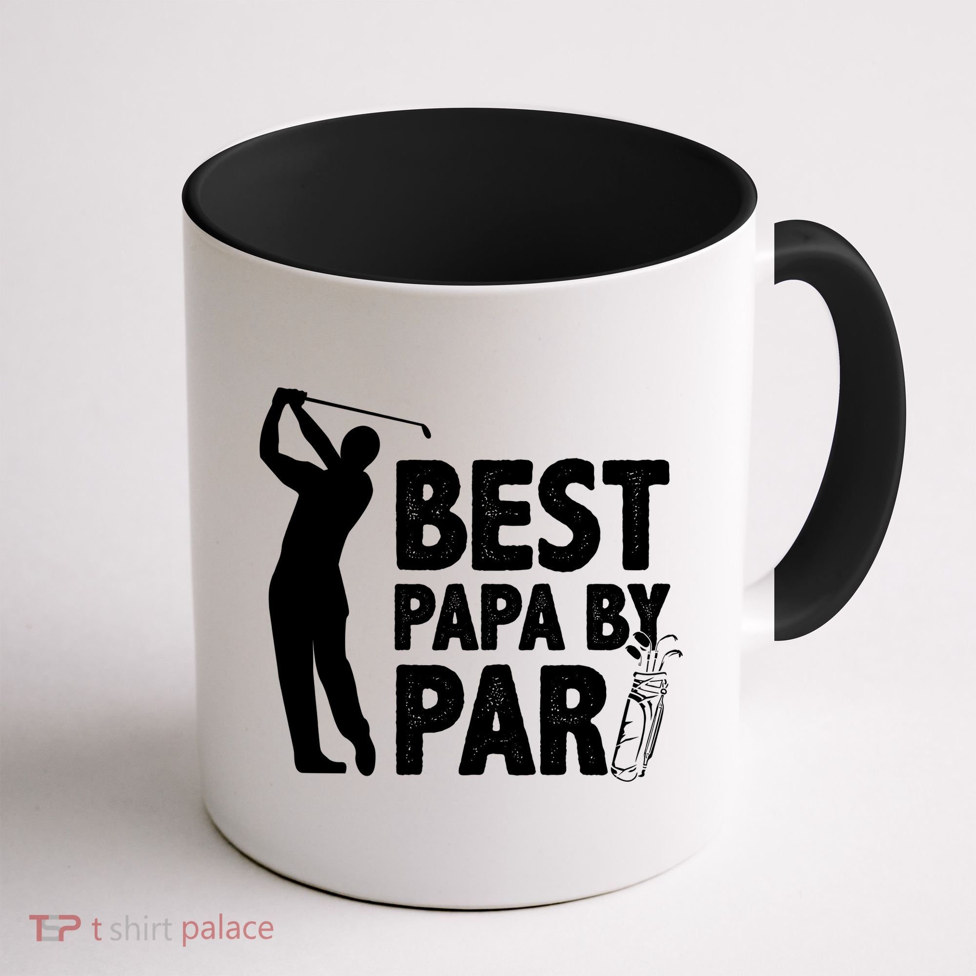 Best Papa By Par Fathers Day Golf Coffee Mug