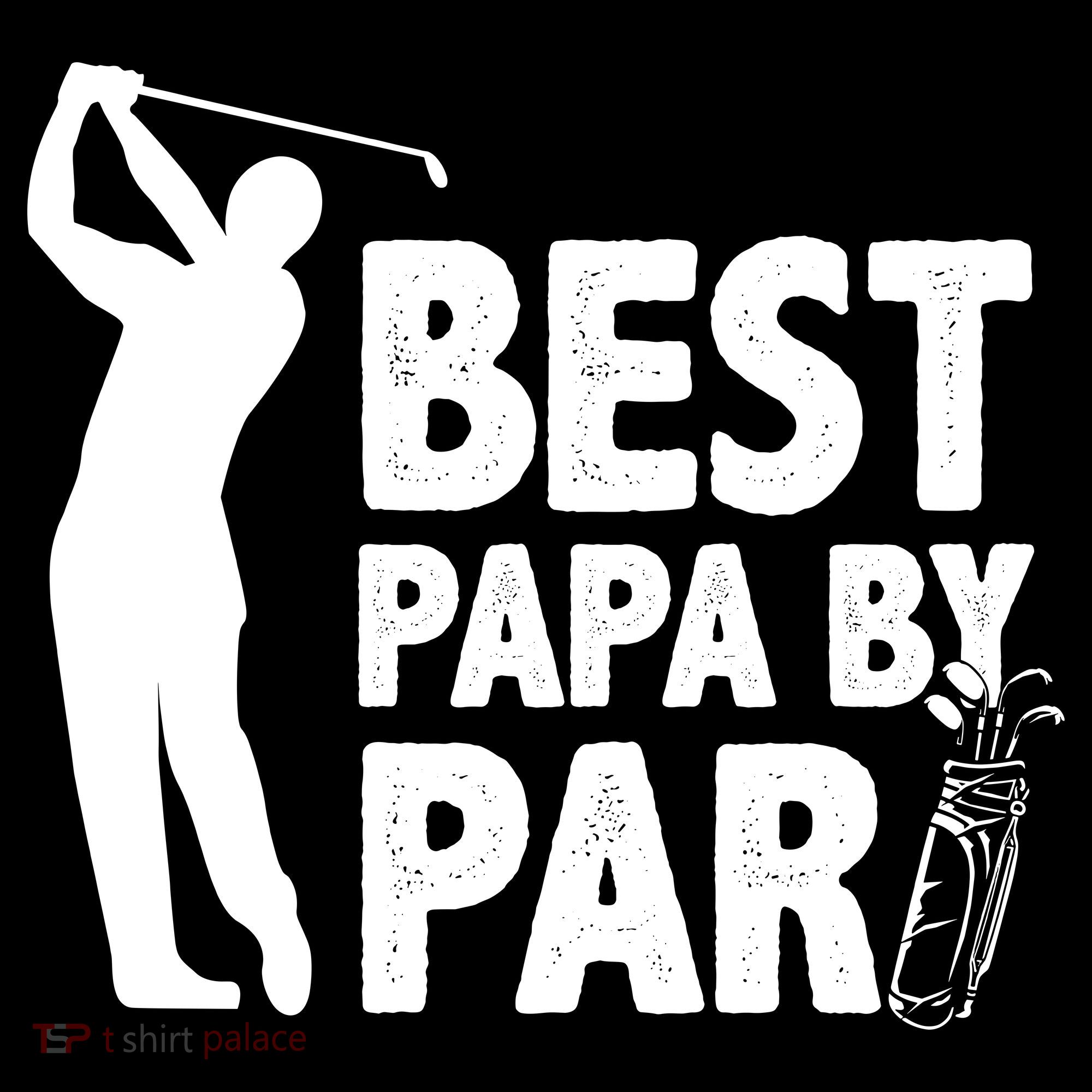 Best Papa By Par Fathers Day Golf Women's Hoodie