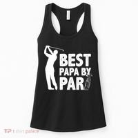 Best Papa By Par Fathers Day Golf Women's Tank Top thumb 0