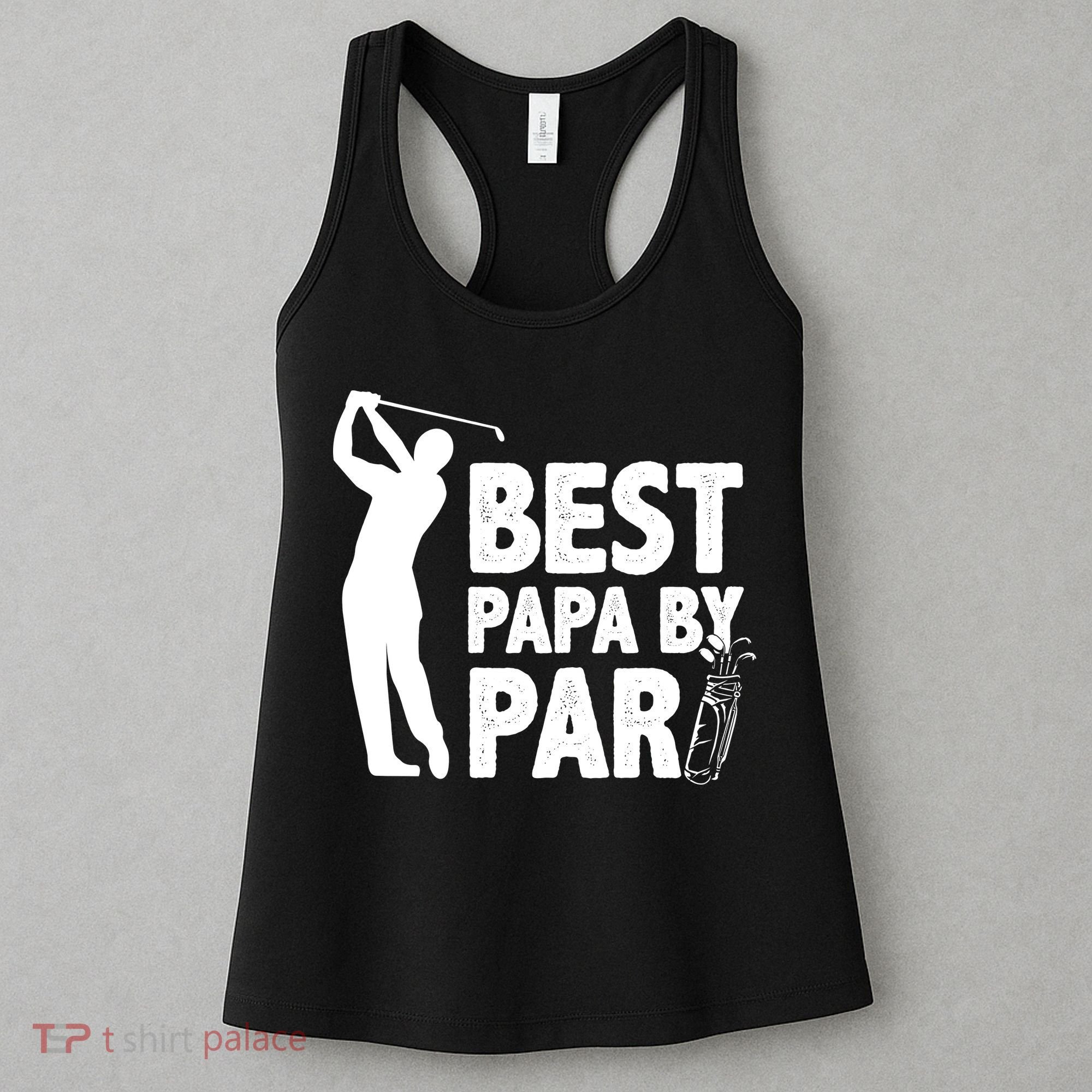 Best Papa By Par Fathers Day Golf Women's Tank Top
