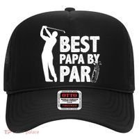 Best Papa By Par Fathers Day Golf Hat thumb 0