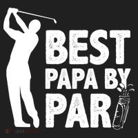 Best Papa By Par Fathers Day Golf Hat thumb 2