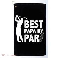Best Papa By Par Fathers Day Golf Golf Towel thumb 0