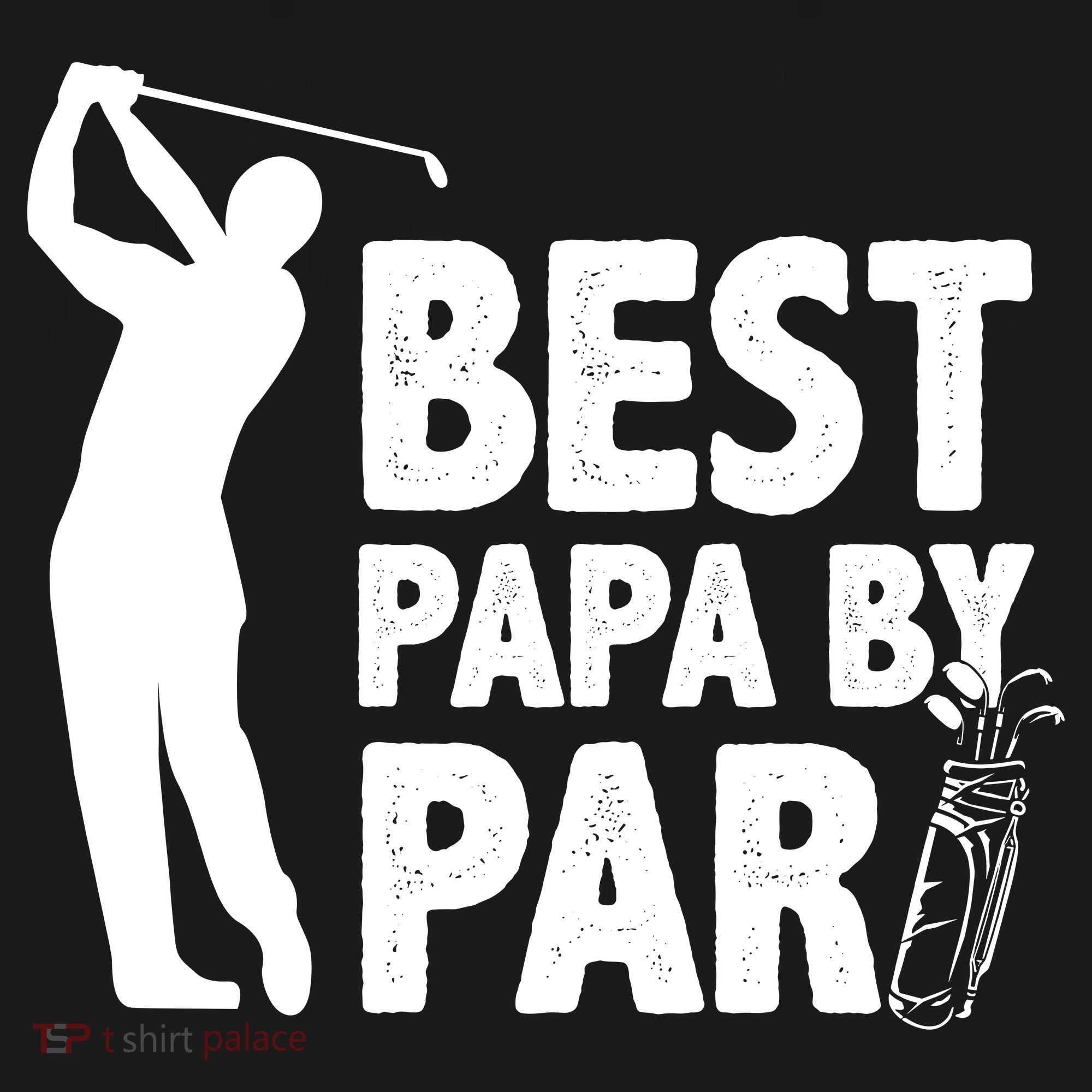 Best Papa By Par Fathers Day Golf Tote Bag