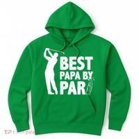 Best Papa By Par Fathers Day Golf Hoodie thumb 0