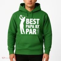 Best Papa By Par Fathers Day Golf Hoodie thumb 2