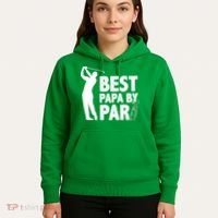 Best Papa By Par Fathers Day Golf Hoodie thumb 5