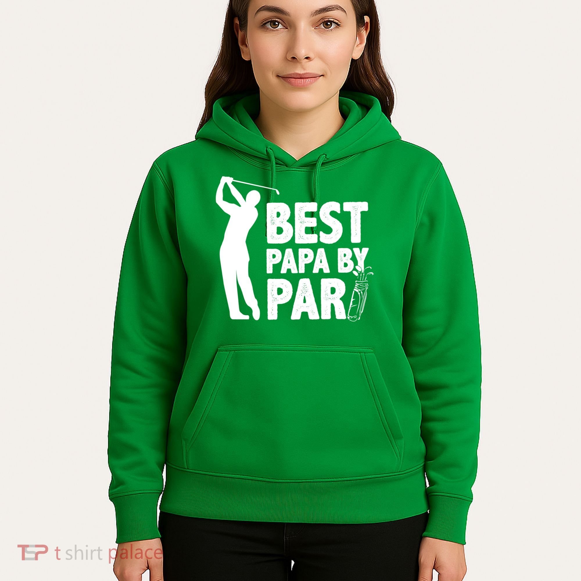 Best Papa By Par Fathers Day Golf Hoodie