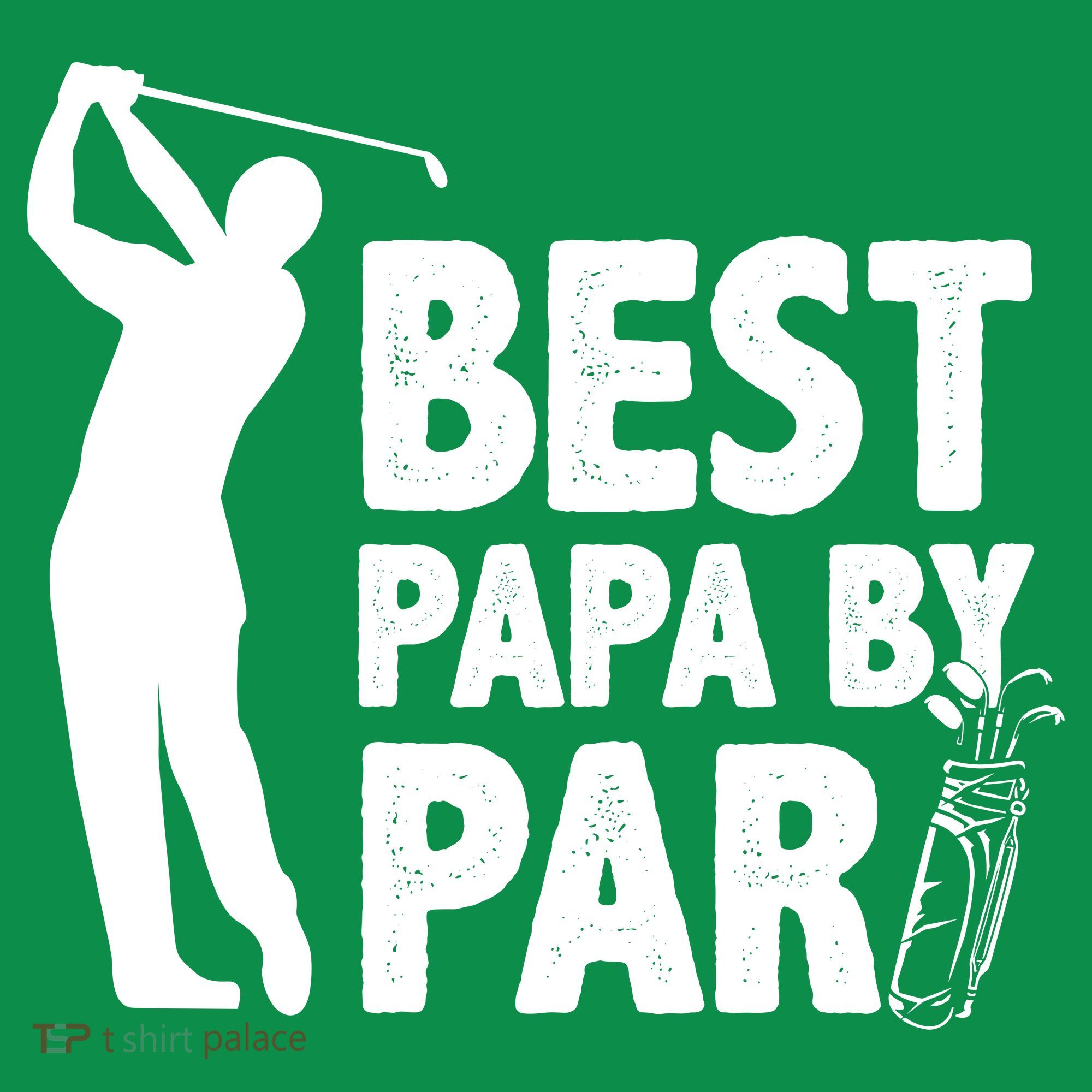 Best Papa By Par Fathers Day Golf Long Sleeve Shirt