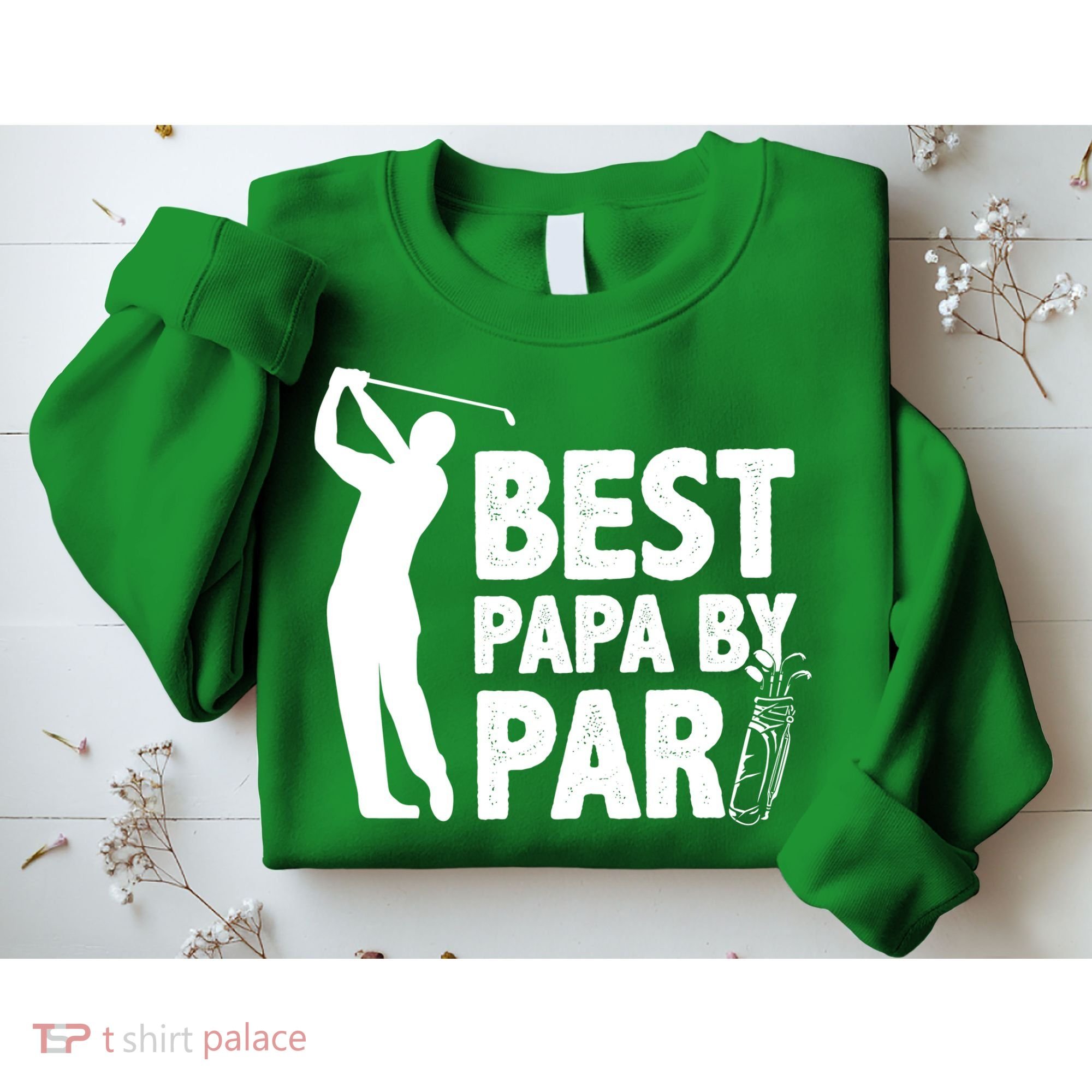 Best Papa By Par Fathers Day Golf Sweatshirt