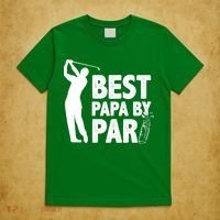 Best Papa By Par Fathers Day Golf T-Shirt thumb 5