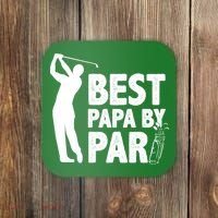 Best Papa By Par Fathers Day Golf Coaster thumb 0