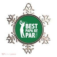 Best Papa By Par Fathers Day Golf Ornament thumb 0