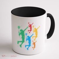 Badminton Players Badminton Gift Coffee Mug thumb 1