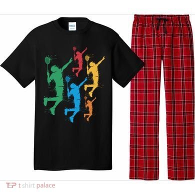 Badminton Players Badminton Gift Pajama Set