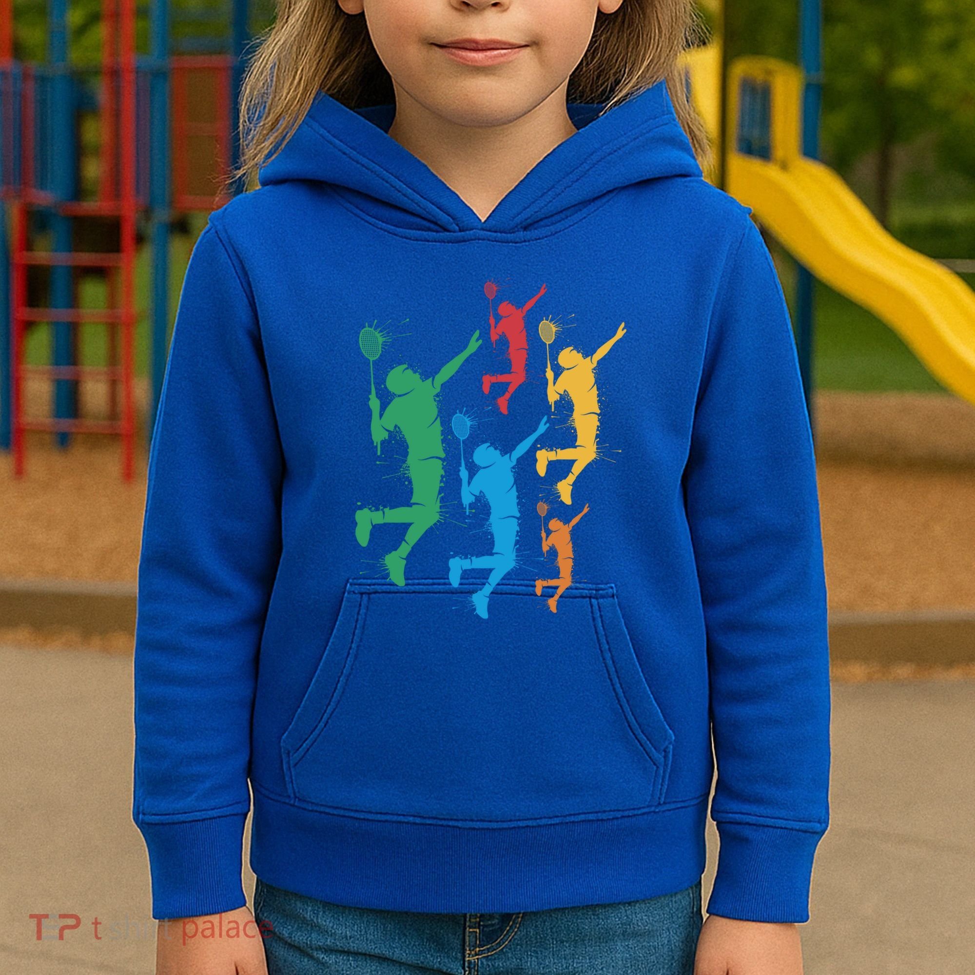 Badminton Players Badminton Gift Kids Hoodie