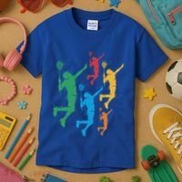 Badminton Players Badminton Gift Kids T-Shirt thumb 3