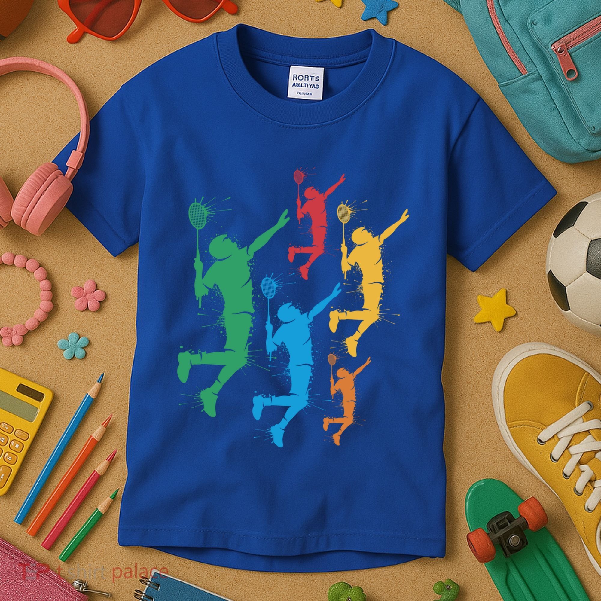 Badminton Players Badminton Gift Kids T-Shirt