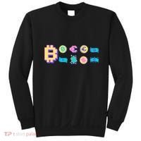 Bitcoin Pixelated Sweatshirt thumb 0