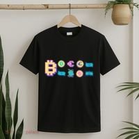 Bitcoin Pixelated T-Shirt thumb 2
