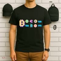 Bitcoin Pixelated T-Shirt thumb 6