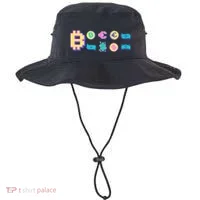 Bitcoin Pixelated Bucket Hat thumb 0