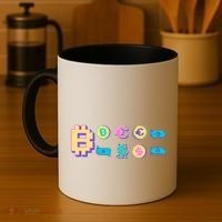 Bitcoin Pixelated Coffee Mug thumb 4