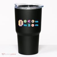 Bitcoin Pixelated Tumbler thumb 0