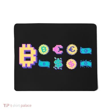 Bitcoin Pixelated Mousepad