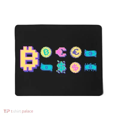 Bitcoin Pixelated Mousepad
