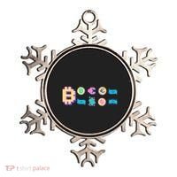 Bitcoin Pixelated Ornament thumb 0