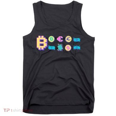 Bitcoin Pixelated Tank Top